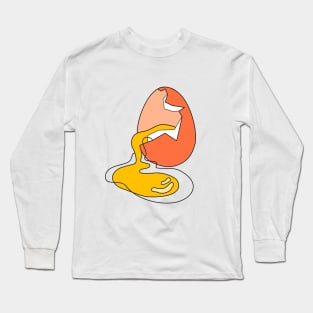 Broken egg Long Sleeve T-Shirt